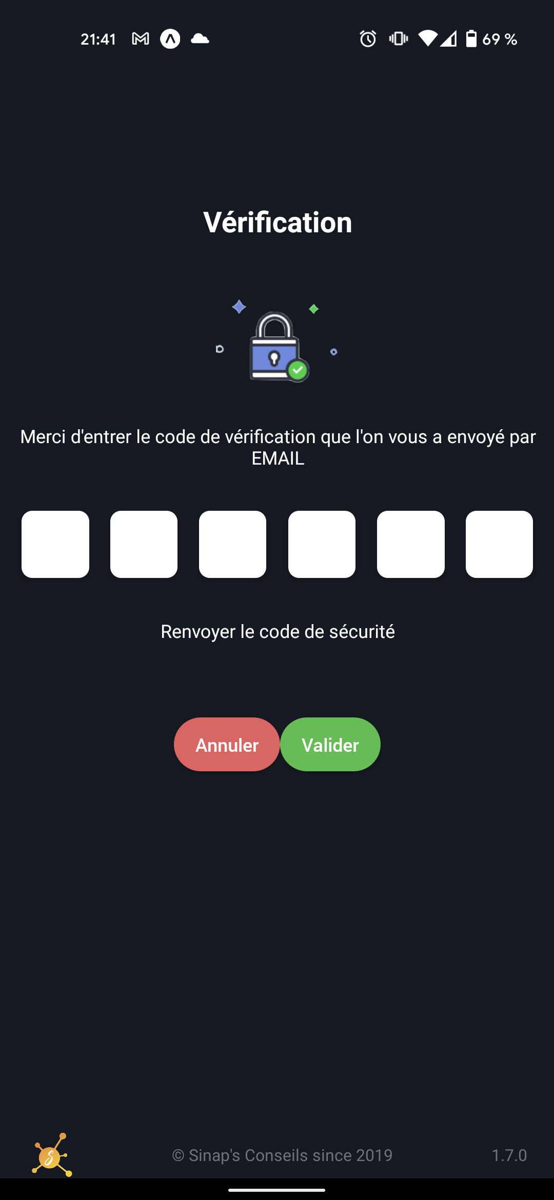 Code d'activation mobile