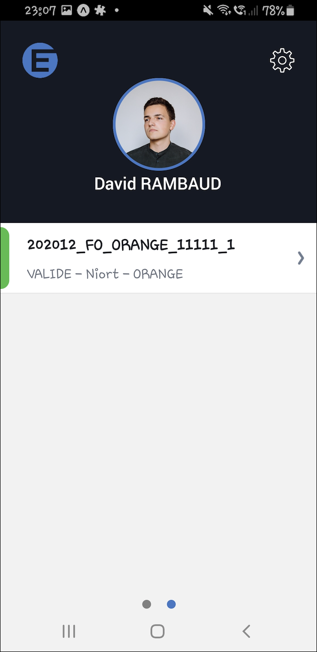 Tableau de bord Mobile Tableau de bord Mobile