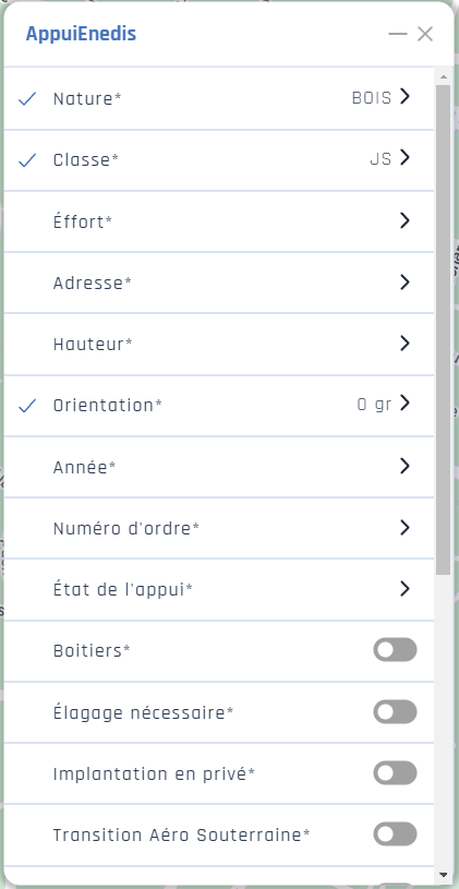 Appui électrique Web Appui électrique Web